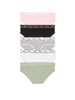 VS维秘Logo Cotton Hiphugger内裤5条装 商品缩略图0