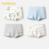 巴拉巴拉男童内裤棉平角儿童四角短裤舒适亲肤宝宝不夹PP四条装 商品缩略图0