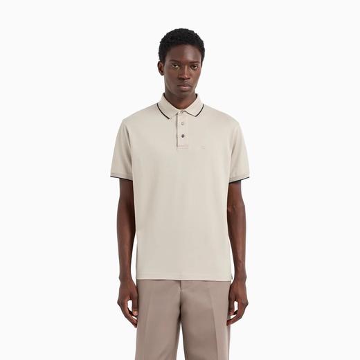 E ARMANI POLO衫男  EM000858AF12955-U1098 浅咖色. 商品图0