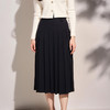 奢姿大码女装2025春季简约半松紧时尚半身裙胖妹妹减龄百褶裙子9951492954 商品缩略图2