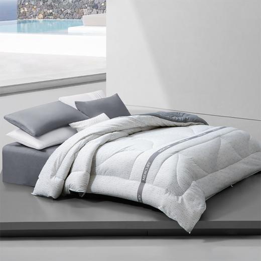 水星家纺 M舒静安眠·负离子净醛·大豆抗菌冬厚被(烟岚云岫)200*230cm 商品图0