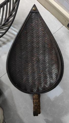 泰式树叶型竹盘