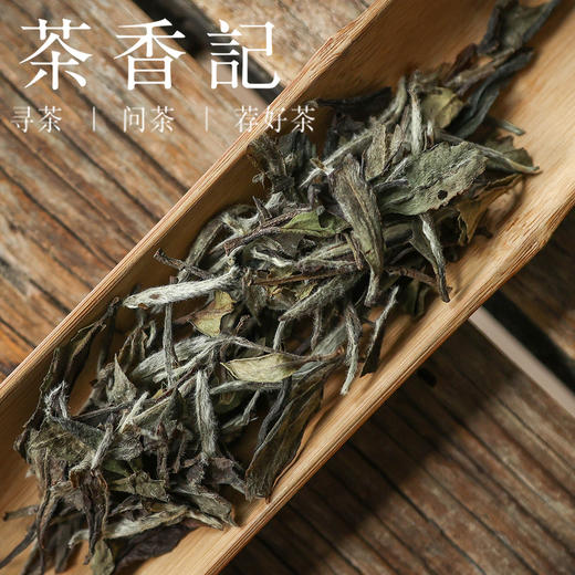 茶香记 如故白牡丹018福鼎白茶一级白牡丹日晒萎凋炭焙工艺毫香蜜韵 商品图1