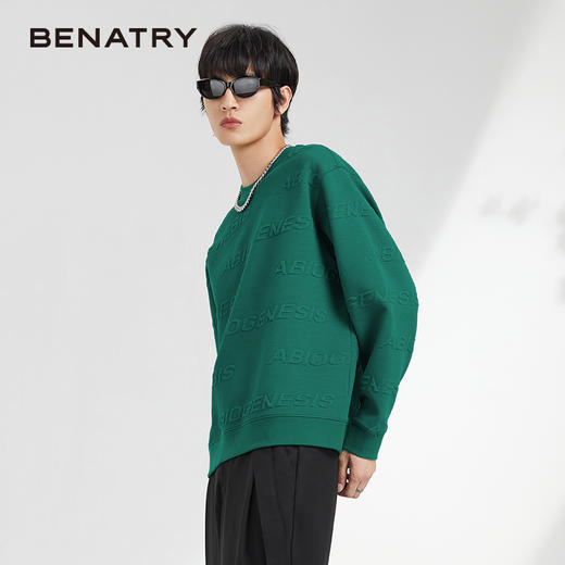 贝纳川圆领卫衣ECK324002 商品图6