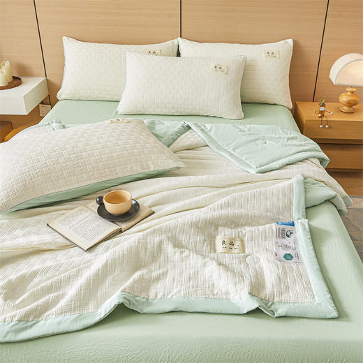 【新款华夫格夏被】开启夏日舒适睡眠 华夫格肌理面料单夏被 商品图4