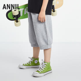 男童针织七分裤夏季新款安奈儿童装EB526122