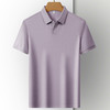 【小V领】【DKP】大依优型大码棉质Polo衫弹力翻领T恤轻奢休闲纯色短袖男宽松T恤上衣胖子 商品缩略图5