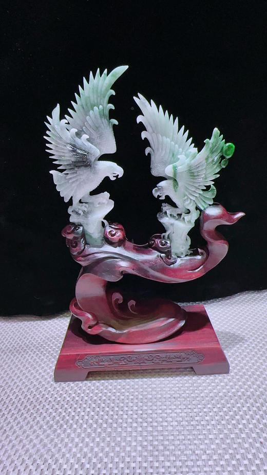 620868翡翠摆件【龙腾盛世】 商品图3