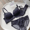 【穿出性感日系漫画胸】法式轻氧棉软软糯糯小胸穿也服帖聚拢，加宽侧翼+蕾丝遮挡收副乳，防下垂无钢圈上托文胸罩套装QQ 商品缩略图9