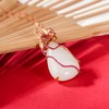 新疆国玉盟世玉【玫瑰故事】金镶玉吊坠【带证书·顺丰物流】 商品缩略图1