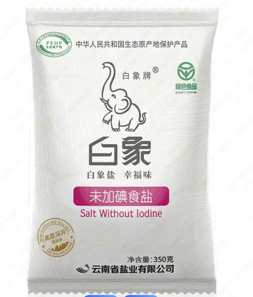 【生鲜预定】白象牌未加碘盐350g 商品图0