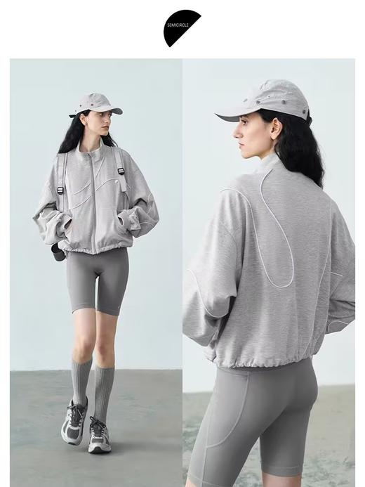 半圆/15711233/小立领长袖卫衣 商品图2