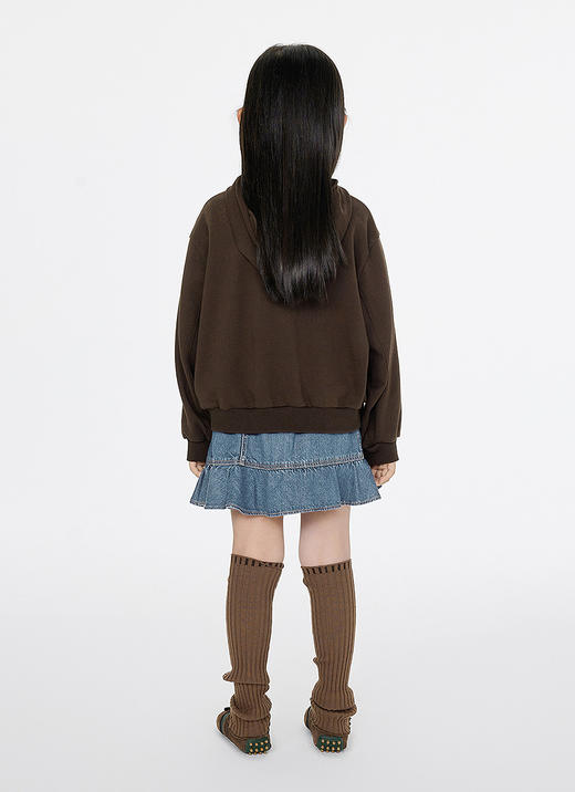 jnby  25年春款  连帽开襟卫衣   1P2412280 商品图7