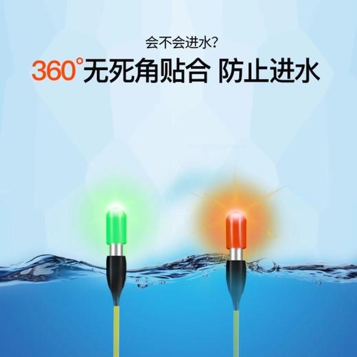 佳钓尼夜钓便携绿色橡胶电子漂灯漂尾发光灯 商品图2