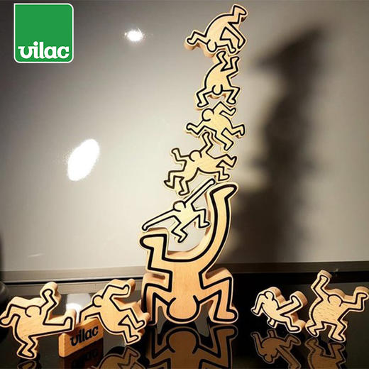 法国 Vilac 凯斯哈林叠叠乐 商品图4