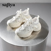 预售10天|Safiya/索菲娅2025潮流厚底网面镂空烫钻增高休闲运动老爹鞋 SFD1112255 商品缩略图7