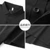 【索罗娜】【DKP】大依优型大码Polo衫冰丝弹力凉感翻领T恤轻奢休闲纯色短袖男宽松T恤上衣胖子 商品缩略图4