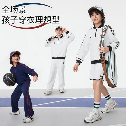 onmygame【IVY LEAGUE】儿童名校复古风运动卫衣儿童春季上衣25新款 商品图4