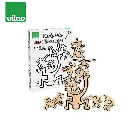 法国 Vilac 凯斯哈林叠叠乐 商品图0