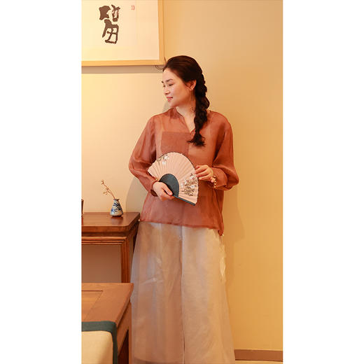 【抖音专属】新中式上衣(25708061缊韨-高定款) 商品图1