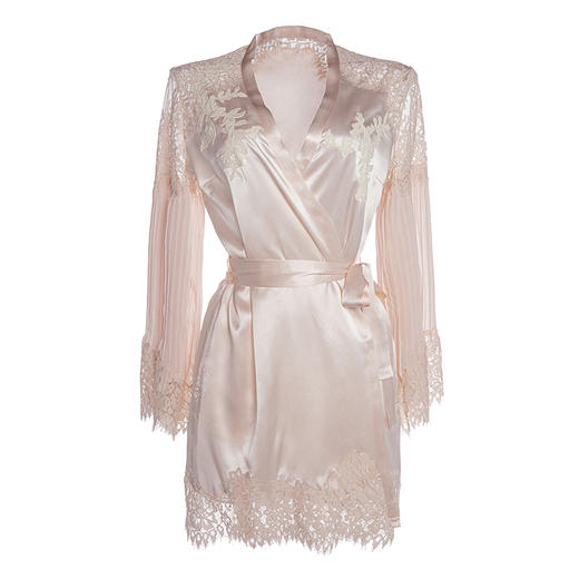 蕾丝性感显瘦真丝连衣裤 A22111 商品图10