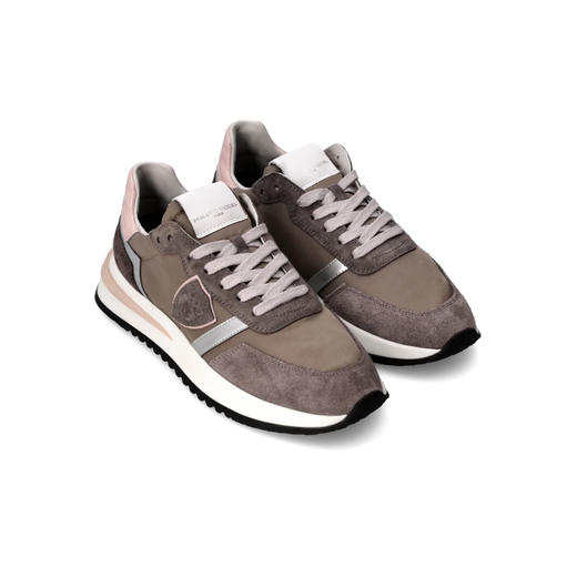 PHILIPPE MODEL 女士盾牌徽标浮雕 Tropez 2.1 休闲运动鞋 混色 TYLD W056 商品图1