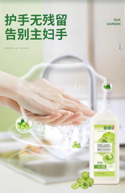 蔬果园青玉油柑果蔬餐具净 800g 商品图2