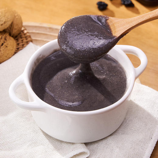 3罐49.9【豆养然十黑粉】代餐粉 早餐/宵夜 以黑养发  黑芝麻+黑豆+黑枸杞+黑米+黑桑葚等 ⁦控温炒制研磨 口感丝滑浓郁 高饱腹感 商品图2