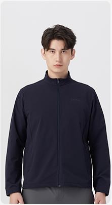 探拓男款立领弹力外套1410223WT 商品图1