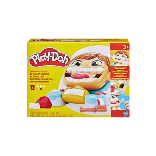 Hasbro 培乐多快乐牙医彩泥玩具套装过家家玩具HASCG04905C00 商品图0