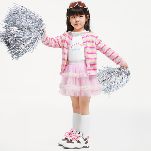 女童长袖针织衫春季新款安奈儿童装实体店同款XG514676 商品图5