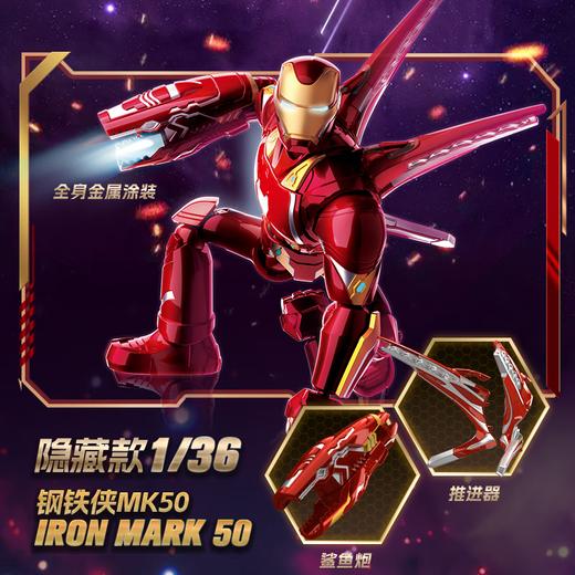 布鲁可81113漫威群星版第3弹小盒1/9 商品图2