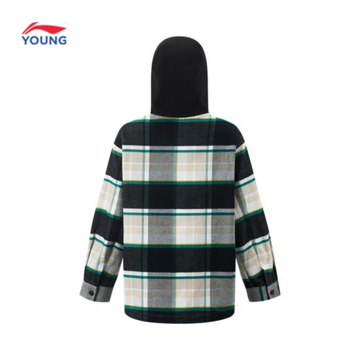 李宁男大童篮球系列宽松衬衫外套YFDV005 商品图1