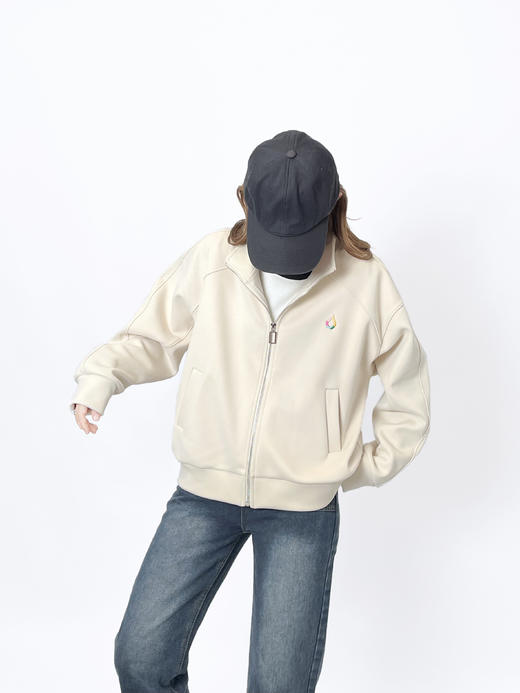 【秋冬春爆款】限定版时尚风格防风拉链外套🌟这款外套设计独特，简直爆棚！新颖的配色和时尚的设计风格绝对是年轻人的最爱！6323 商品图1