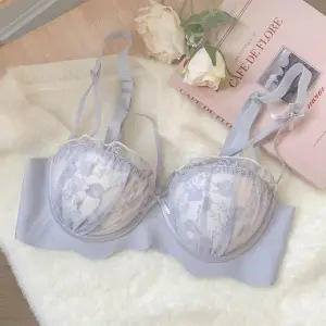 【买一送一！仙女聚拢bra】爆款无痕蕾丝小胸聚拢收副乳，聚拢承托圆润su胸，无钢圈性感内衣女防下垂舒适新款少女文胸罩套QQ 商品图5