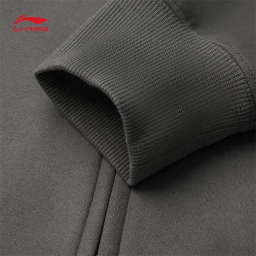 李宁反伍BADFIVE少不入川男子宽松开衫连帽卫衣AWDV795 商品图7