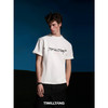 启世录TIWILLTANG“裂银映隙”刷银厚板印花logo短袖圆领t恤男 商品缩略图3