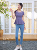 2025春夏瑜伽新款（上装：紫灰下装：韩冰裤） 商品缩略图0