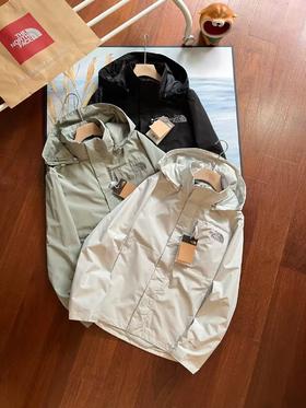 代工厂韩国单北北连帽防风冲锋夹克男女同款外套