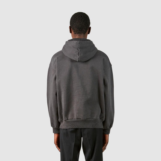 PHILIPPE MODEL 男士字母徽标印花棉质连帽卫衣 黑色 SHOU SB05 43 商品图2