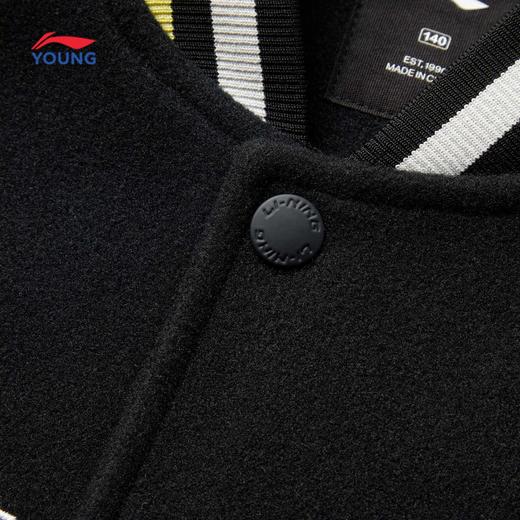 李宁男大童篮球系列加绒保暖宽松夹克YJDV001 商品图6