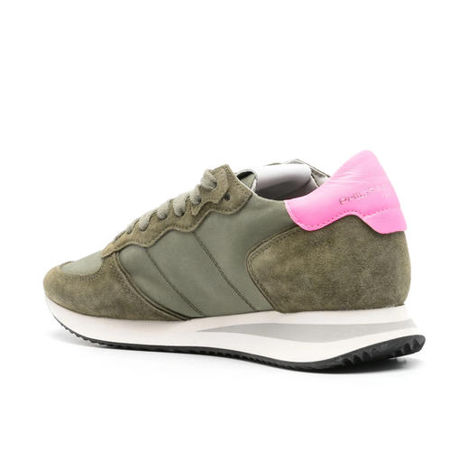 PHILIPPE MODEL 女士盾牌徽标浮雕 Trpx 休闲运动鞋 混色 TZLD WN84 商品图2