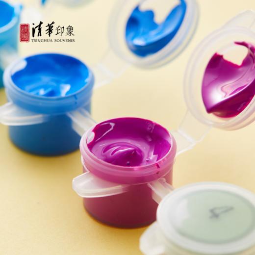 清华文创二校门DIY填色数字油画 商品图8