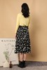 L.Fleuri 浪漫印花大A摆高腰半裙 15568 商品缩略图5