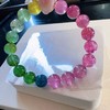 10mm-11mm单圈渐变彩虹碧玺手串 商品缩略图2