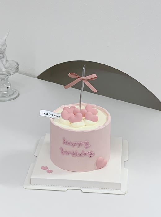 温柔粉色简约爱心女生款 商品图0