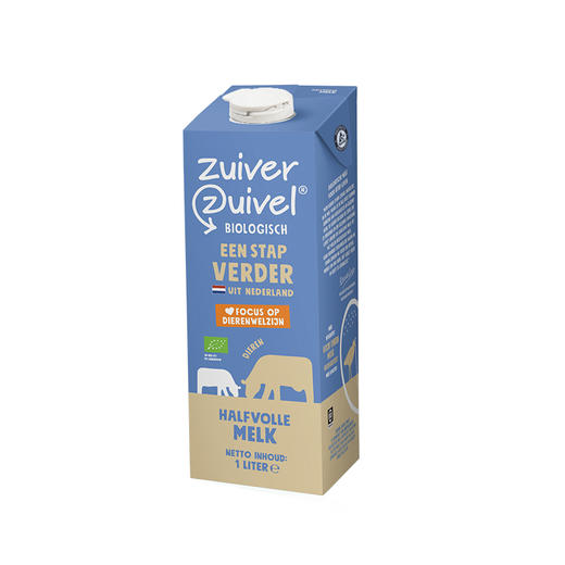 【乐荷】荷兰进口有机纯牛奶 低脂牛奶 部分脱脂高端1L*6/1L*12礼盒 商品图2