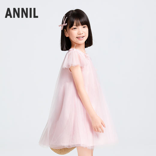 女童短袖礼裙夏季新款安奈儿童装实体店同款AG523591 商品图2
