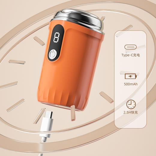 多功能电动磨甲器磨脚器一体可换磨头便携式美甲打磨器去死皮老茧 商品图3