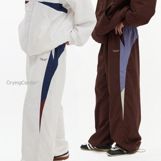 CryingCenter 复古拼接宽松运动裤哭喊中心 商品图0
